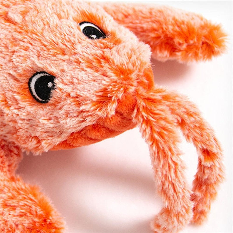 Lobster Plush Squeaky Toy for Dogs & Cats